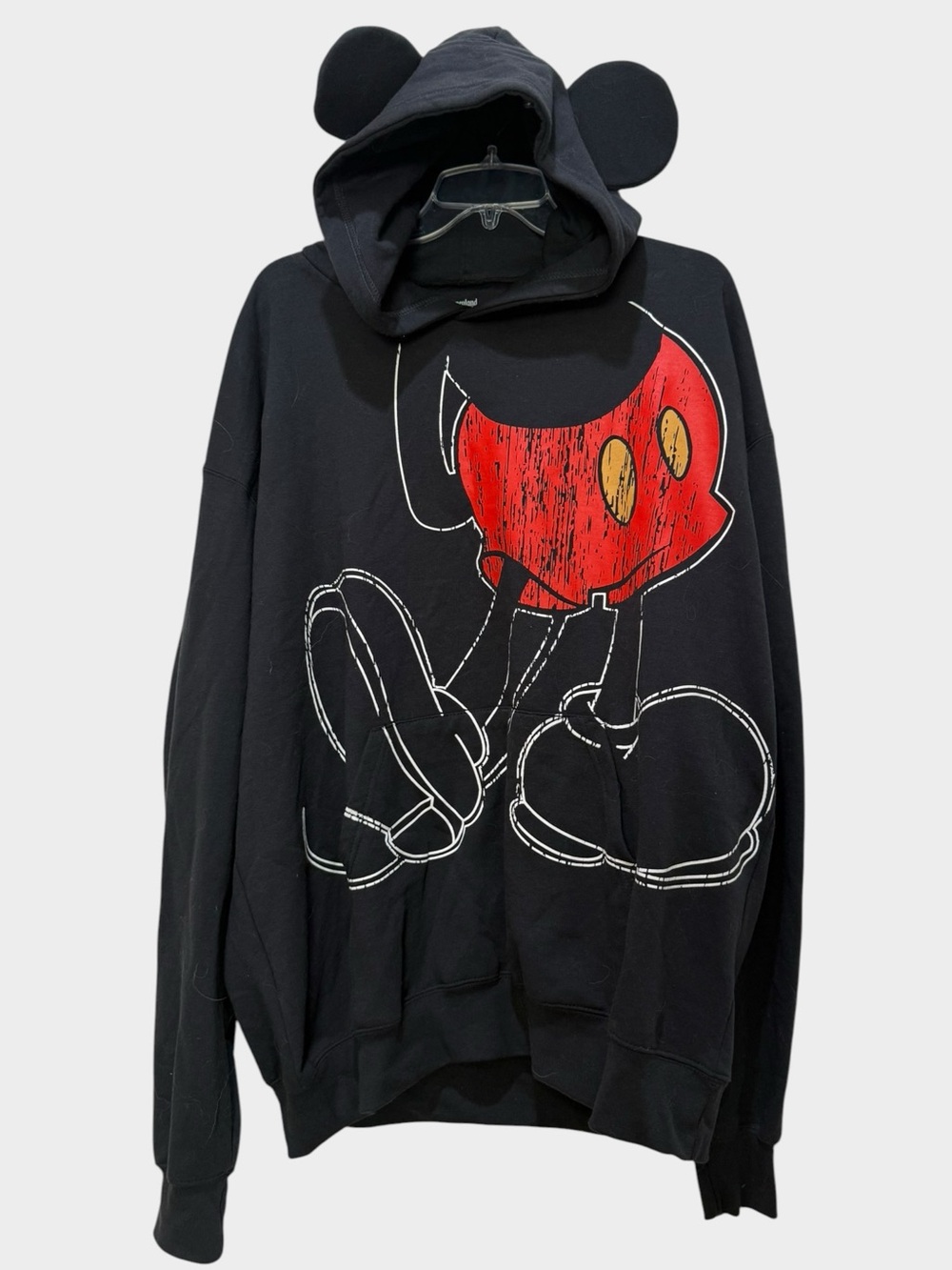 Disney Parks Mickey Mouse Hoodie with 3D Ears Size XL